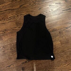 Vuori Racerback Tank - Black - Size Small